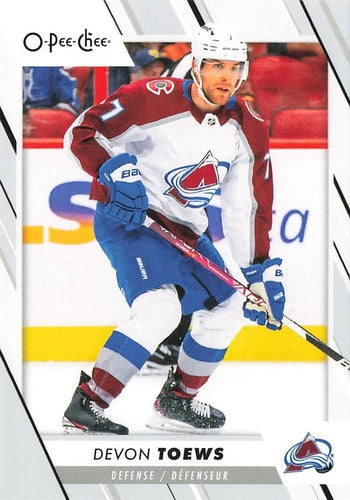 #127 Devon Toews - Colorado Avalanche - 2023-24 O-Pee-Chee Hockey