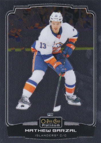 #127 Mathew Barzal - New York Islanders - 2022-23 O-Pee-Chee Platinum Hockey
