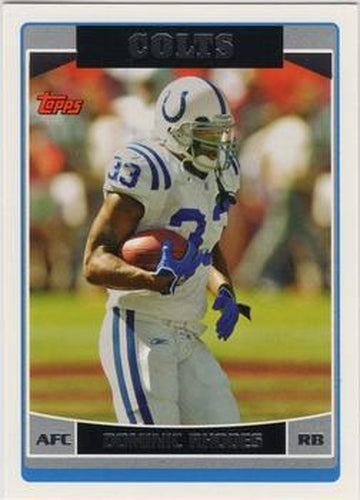 #127 Dominic Rhodes - Indianapolis Colts - 2006 Topps Football