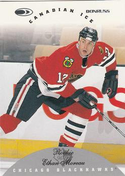 #127 Ethan Moreau - Chicago Blackhawks - 1996-97 Donruss Canadian Ice Hockey