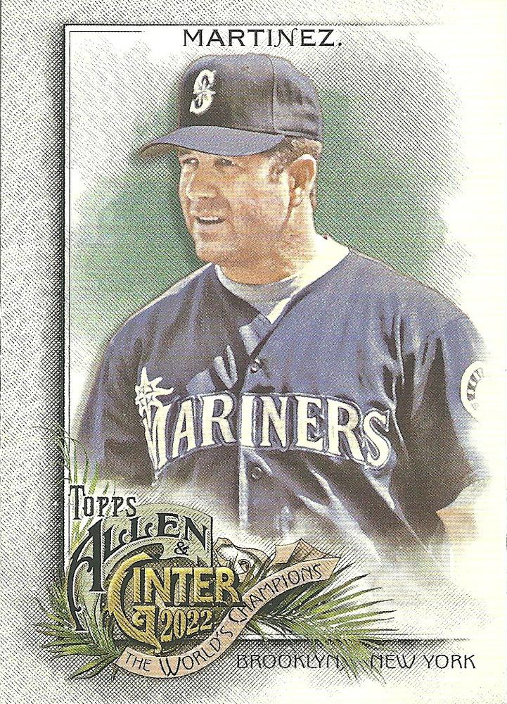 #127 Edgar Martinez - Seattle Mariners - 2022 Topps Allen & Ginter Baseball