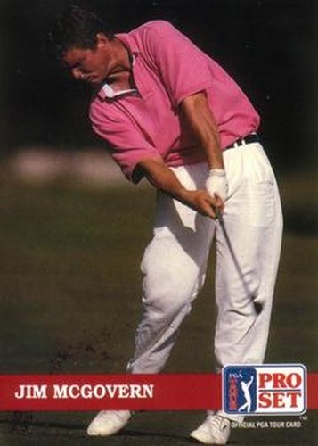 #127 Jim McGovern - 1992 Pro Set PGA Tour Golf