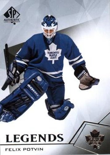 #127 Felix Potvin - Toronto Maple Leafs - 2015-16 SP Authentic Hockey