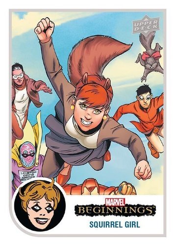 #127 Squirrel Girl - 2022 Upper Deck Marvel Beginnings