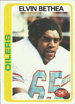 #127 Elvin Bethea - Houston Oilers - 1978 Topps Football