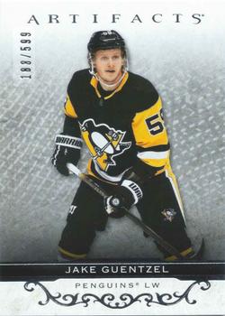#128 Jake Guentzel - Pittsburgh Penguins - 2021-22 Upper Deck Artifacts Hockey