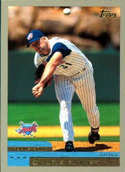 #128 Chuck Finley - Anaheim Angels - 2000 Topps Baseball