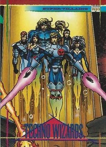 #128 Techno Wizards - 1993 SkyBox Marvel Universe