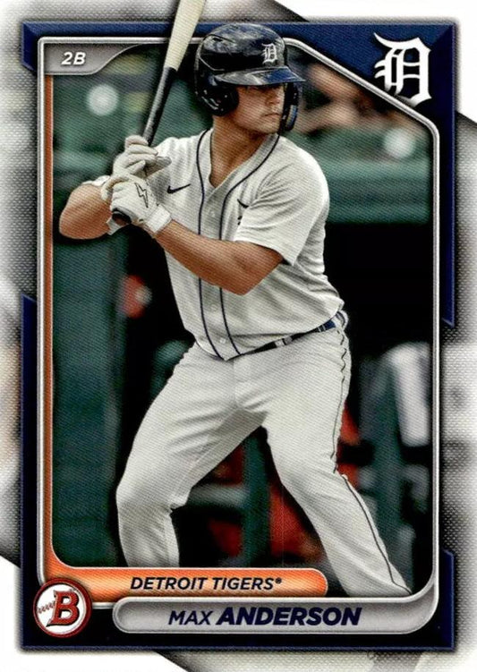 #BP-128 Max Anderson - Detroit Tigers - 2024 Bowman - Prospects Baseball