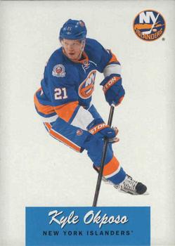 #128 Kyle Okposo - New York Islanders - 2012-13 O-Pee-Chee - Retro Hockey