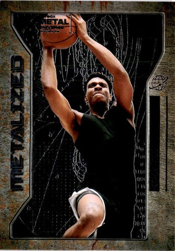 #128 Isaiah Todd - 2021 SkyBox Metal Universe Champions