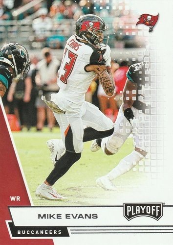 #128 Mike Evans - Tampa Bay Buccaneers - 2020 Panini Playoff Football