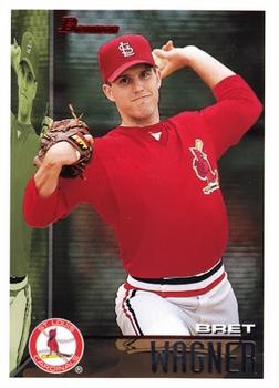 #128 Bret Wagner - St. Louis Cardinals - 1995 Bowman Baseball