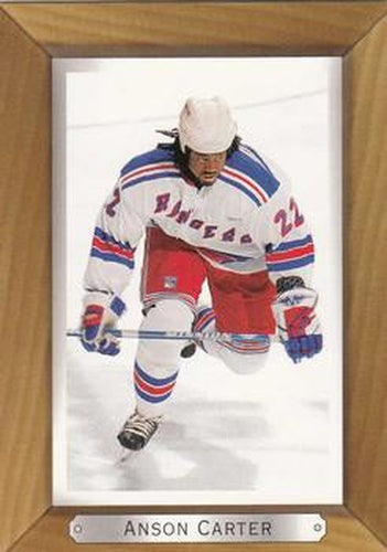 #128 Anson Carter - New York Rangers - 2003-04 Upper Deck Beehive Hockey