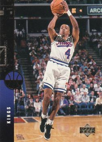 #128 Spud Webb - Sacramento Kings - 1994-95 Upper Deck Basketball