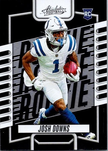 #128 Josh Downs - Indianapolis Colts - 2023 Panini Absolute Football