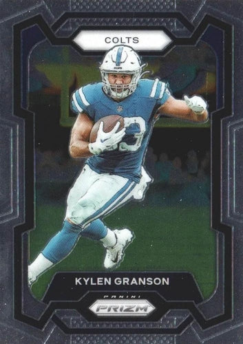#128 Kylen Granson - Indianapolis Colts - 2023 Panini Prizm Football