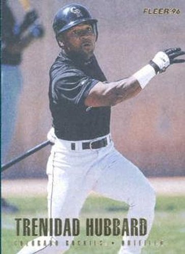 #U128 Trenidad Hubbard - Colorado Rockies - 1996 Fleer Update Baseball