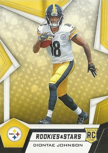 #128 Diontae Johnson - Pittsburgh Steelers - 2019 Panini Rookies & Stars Football