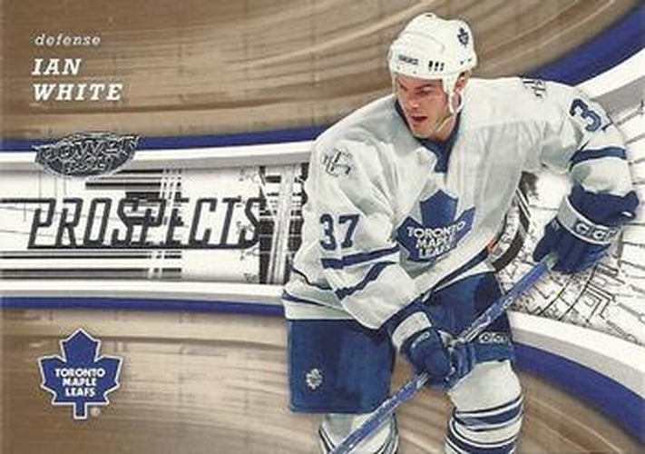 #128 Ian White - Toronto Maple Leafs - 2006-07 Upper Deck Power Play Hockey