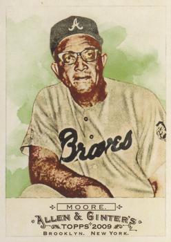 #128 Red Moore - Atlanta Braves - 2009 Topps Allen & Ginter Baseball