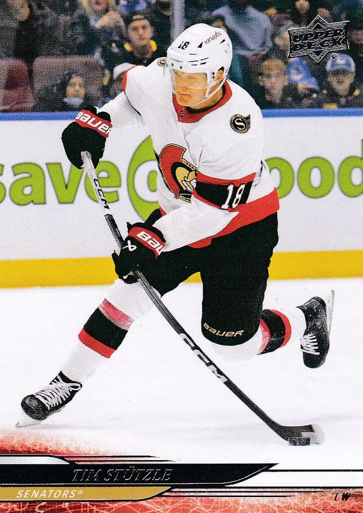 #128 Tim Stutzle - Ottawa Senators - 2024-25 Upper Deck Hockey