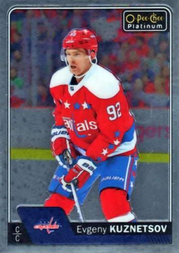 #128 Evgeny Kuznetsov - Washington Capitals - 2016-17 O-Pee-Chee Platinum Hockey