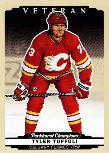 #128 Tyler Toffoli - Calgary Flames - 2022-23 Parkhurst Champions Hockey