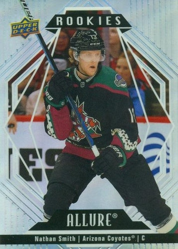#128 Nathan Smith - Arizona Coyotes - 2022-23 Upper Deck Allure Hockey