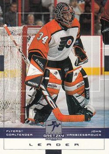 #128 John Vanbiesbrouck - Philadelphia Flyers - 1999-00 Upper Deck Wayne Gretzky Hockey