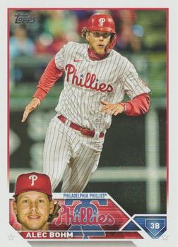 #128 Alec Bohm - Philadelphia Phillies - 2023 Topps Baseball