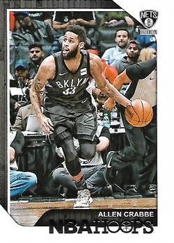 #128 Allen Crabbe - Brooklyn Nets - 2018-19 Hoops Basketball