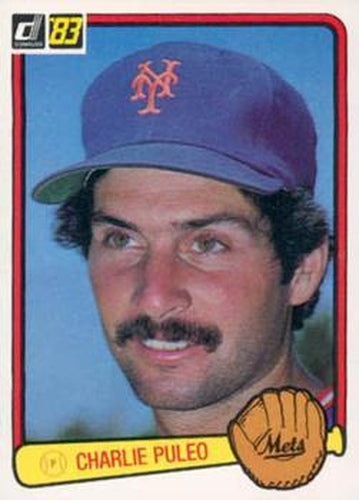 #128 Charlie Puleo - New York Mets - 1983 Donruss Baseball