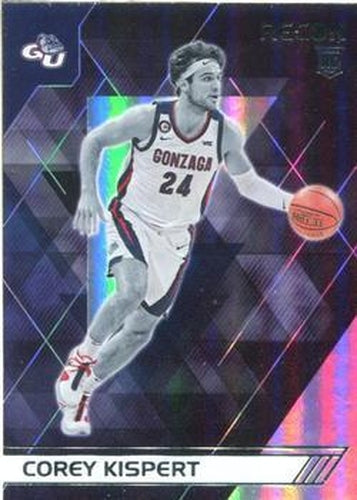 #128 Corey Kispert - Gonzaga Bulldogs - 2021 Panini Chronicles Draft Picks Basketball