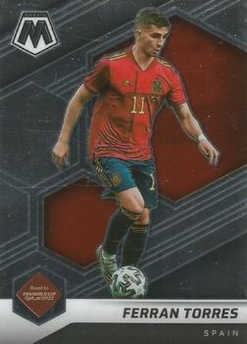 #128 Ferran Torres - Spain - 2021-22 Panini Mosaic Road to FIFA World Cup Soccer