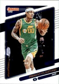 #128 Jordan Clarkson - Utah Jazz - 2021-22 Donruss Basketball
