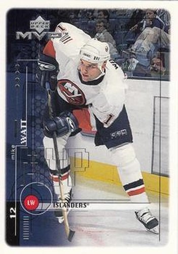 #128 Mike Watt - New York Islanders - 1998-99 Upper Deck MVP Hockey