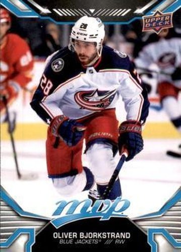 #128 Oliver Bjorkstrand - Columbus Blue Jackets - 2022-23 Upper Deck MVP Hockey
