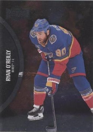 #128 Ryan O'Reilly - St. Louis Blues - 2021-22 Skybox Metal Universe Hockey