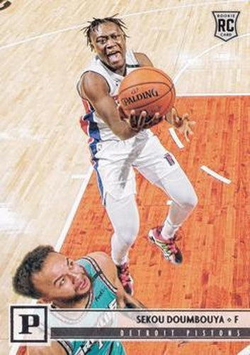 #128 Sekou Doumbouya - Detroit Pistons - 2019-20 Panini Chronicles Basketball