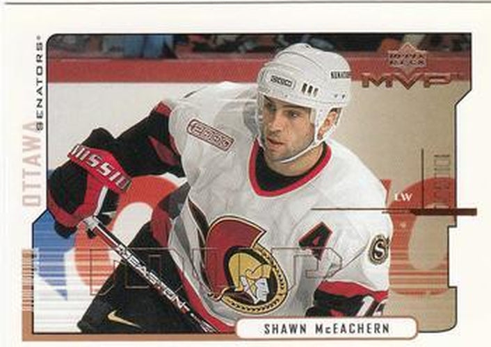 #128 Shawn McEachern - Ottawa Senators - 2000-01 Upper Deck MVP Hockey