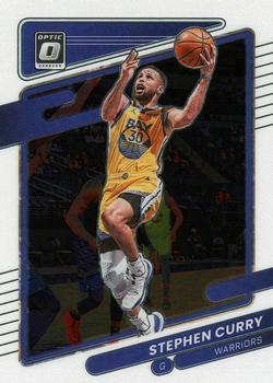 #128 Stephen Curry - Golden State Warriors - 2021-22 Donruss Optic Basketball
