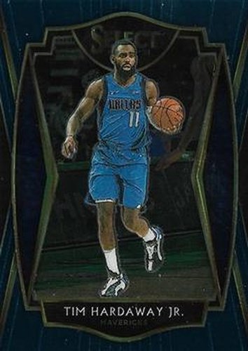 #128 Tim Hardaway Jr. - Dallas Mavericks - 2020-21 Panini Select - Blue Basketball