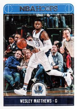 #128 Wesley Matthews - Dallas Mavericks - 2017-18 Hoops Basketball