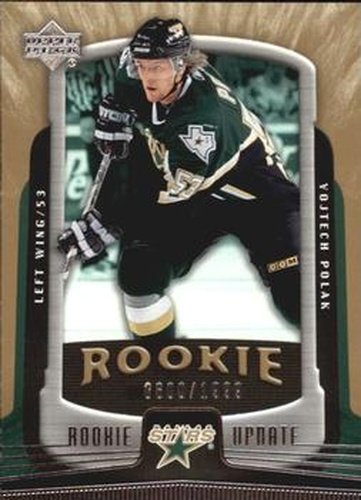#128 Vojtech Polak - Dallas Stars - 2005-06 Upper Deck Rookie Update Hockey