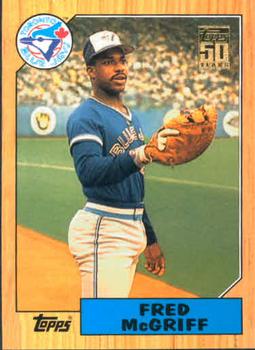 #T128 Fred McGriff - Toronto Blue Jays - 2001 Topps Traded & Rookies Baseball