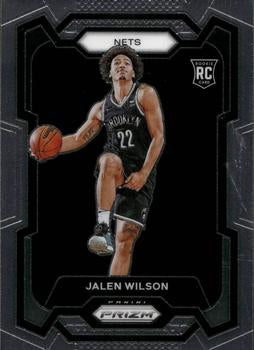#128 Jalen Wilson - Brooklyn Nets - 2023-24 Panini Prizm Basketball