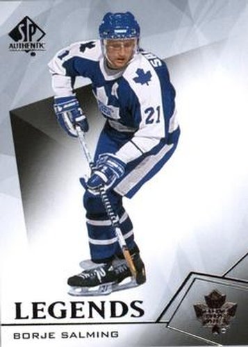 #128 Borje Salming - Toronto Maple Leafs - 2015-16 SP Authentic Hockey