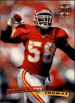 #128 Derrick Thomas - Kansas City Chiefs - 1996 Stadium Club Football