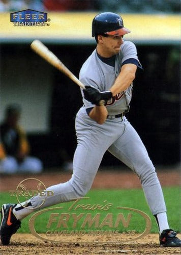 #128 Travis Fryman - Cleveland Indians - 1998 Fleer Tradition Baseball